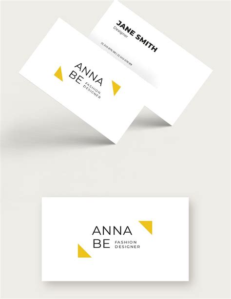 Fashion Designer Business Card Template In Indesign Publisher