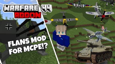 Flans Mod For Mcpe Best Ww2 Addon For Mcpe 117 119free Download