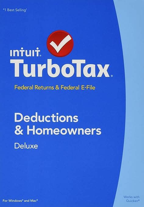 Amazon Com TurboTax Deluxe 2014 Federal Returns Federal E File