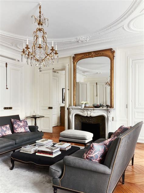 59 Parisian Living Rooms To Make You Swoon Parisian Living Room