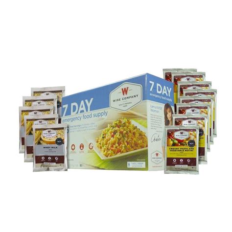 Free shipping for many products! Wise Company 7 Day Emergency Food Supply-01-166 - The Home ...