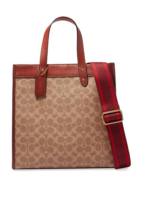Buy Coach Signature Canvas Field Tote Bag For Womens Bloomingdales Uae