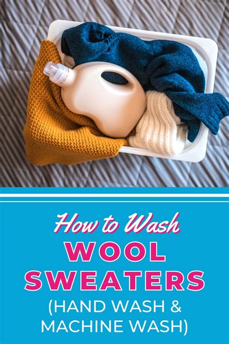How To Wash Wool Sweaters Hand Wash And Machine Wash Wool Sweaters