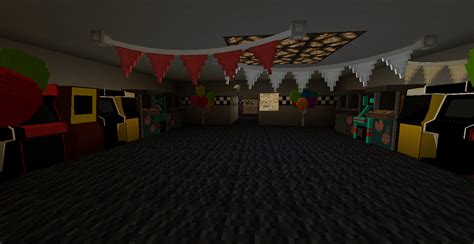 Five Nights At Chuck E Cheese Rebooted Minecraft Map
