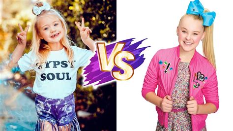 Everleigh Rose Vs Jojo Siwa Natural Transformation 🌟 2023 From 0 To