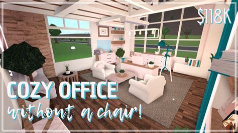 Roblox Welcome To Bloxburg Cozy Office 118k Youtube