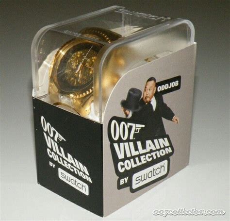 Limited Swatch Villain Collection Edition Catalogue Number YOG G Bond Villain Oddjob