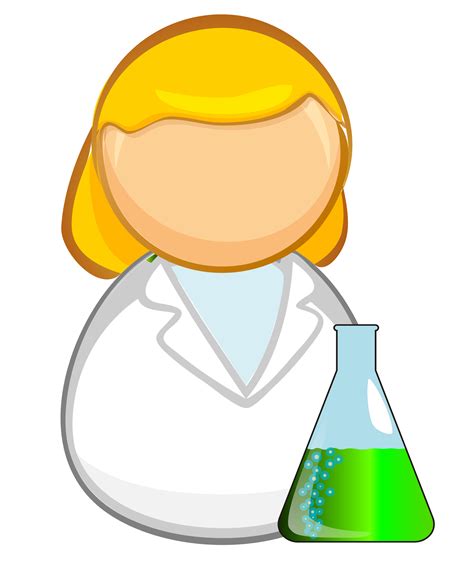Microscope Clipart Lab Worker Microscope Lab Worker Transparent Free