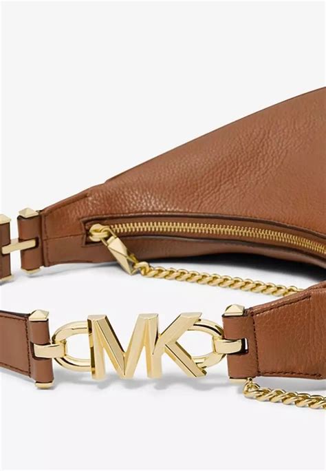 Jual Michael Kors Michael Kors Piper Large Pebbled Leather Shoulder Bag