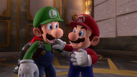 Luigi S Mansion Luigi Saves Mario Youtube