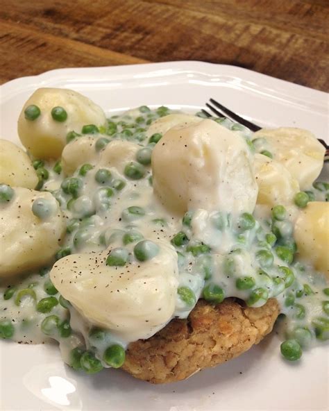 Creamed Peas With New Potatoes My Country Table