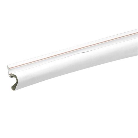 Frost King 7 Ft X 1 In White Pvc Door Weatherstrip In The