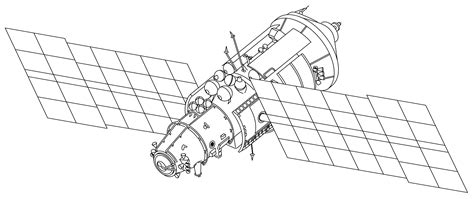 Hubble Space Telescope Drawing At Getdrawings Free Download