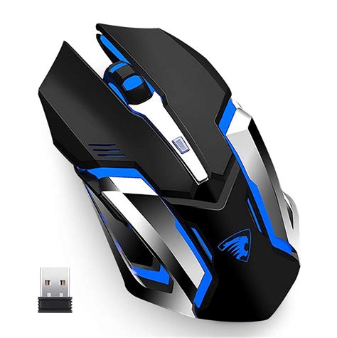 Uciefy X96 Wireless Gaming Mouse Rechargeable Silent Mouse 4 Breathing