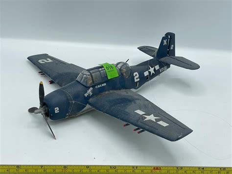 Lot Lindberg Tbf Avenger Warplane Model