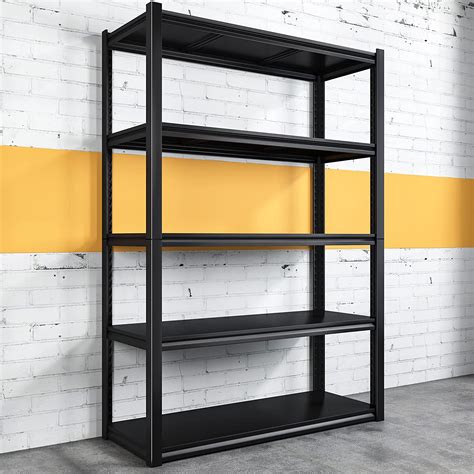 Buy Reibii Metal Garage Shelving Heavy Duty Garage Storage Shelves