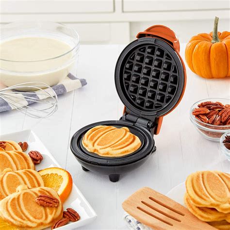 This Mini Pumpkin Waffle Maker On Amazon Is Selling For 10