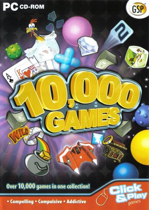 10000 Games 2010 Windows Box Cover Art Mobygames