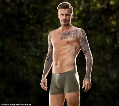 David Beckham Posing In A Underwear Naked Male Celebrities