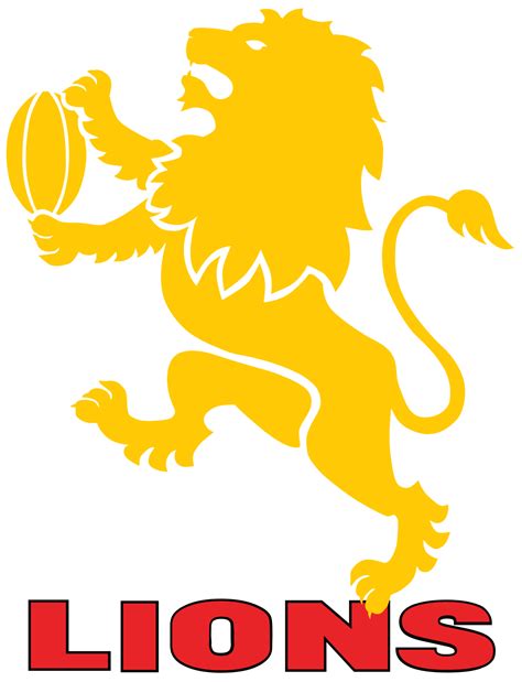 Golden Lions Rugby Logo Transparent Png Stickpng Vlrengbr