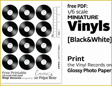 Free Vinyl Record Template Of Vinyl Template By Reza Chunwookiee