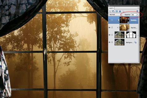 Replacing A View Through A Window With Photoshop David Asch