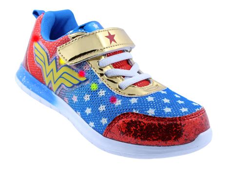 Lighted Wonder Woman Girls Athletic Shoes Walmart Canada