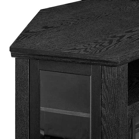 Not enough space around the house? Walker Edison Corner Fireplace TV Stand for 50 inch ...