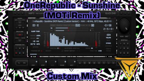 onerepublic sunshine moti remix [custom version] youtube