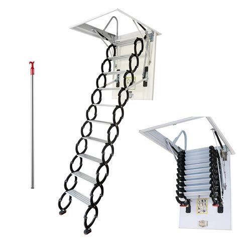 Buy Techtongda Attic Ladder Attic Extension Loft Attic Ceiling Folding