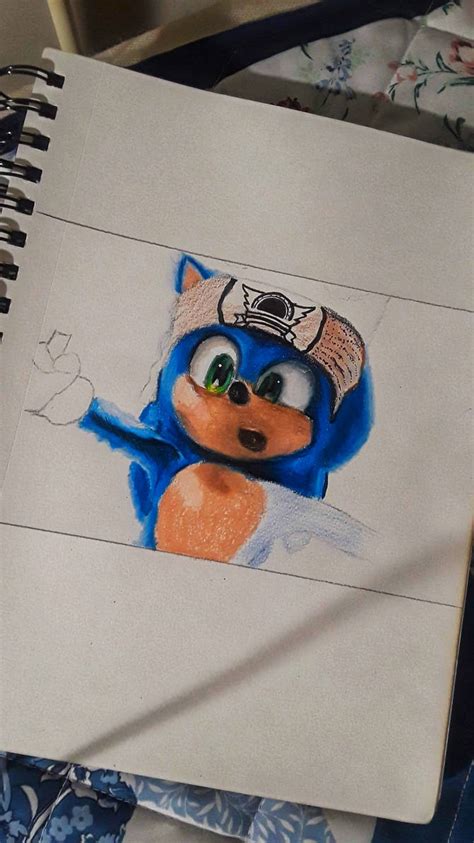 Sonic Movie Drawing By Inspire928 On Deviantart