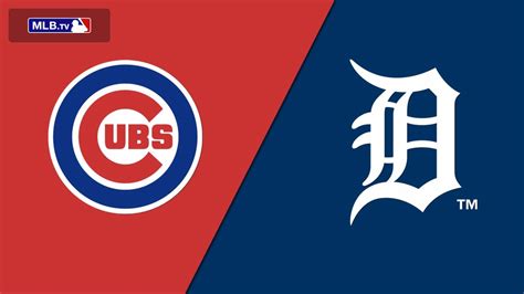 Chicago Cubs Vs Detroit Tigers 82123 Stream The Game Live Watch Espn