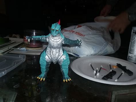 Custom Mechagodzilla In Process 1 By Godzillaninja2019 On Deviantart