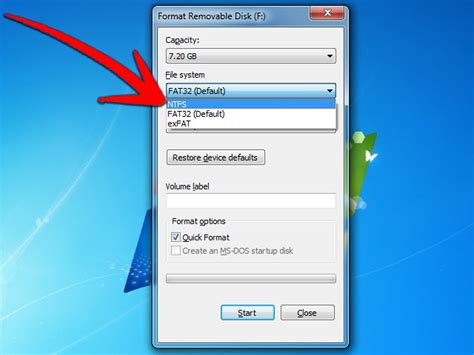 How To Format A Flash Drive As Ntfs 8 Steps With Pictures