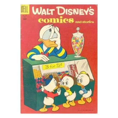 Walt Disneys Comics And Stories 178 In Very Good Condition Dell