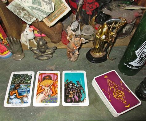 Three Card Reading From New Orleans Voodoo Tarot By Pzbotanica