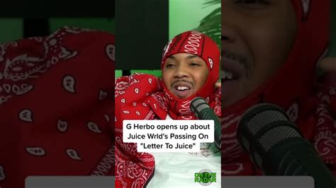 G Herbo Opens Up About Juice Wrlds Passing Youtube
