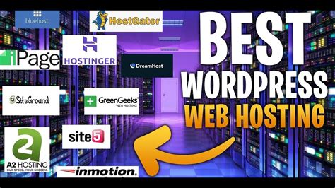 Best Web Hosting Providers For Wordpress The Best 3 Web Hosts Youtube