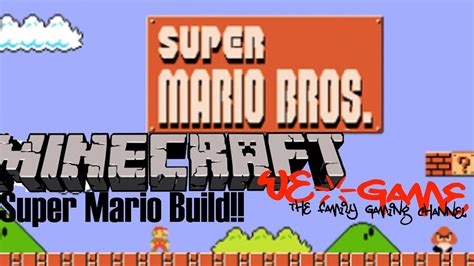 Super Mario Build Challenge Minecraft Youtube