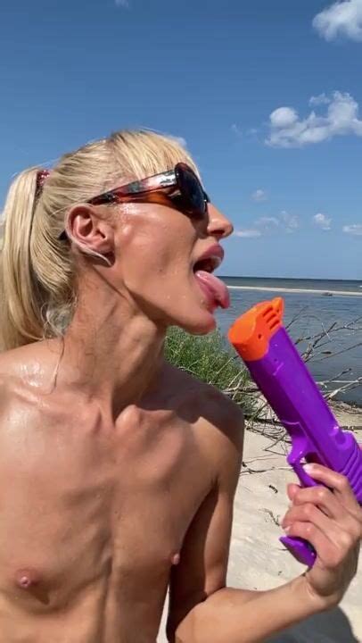 Adorable Gagging Princess Saliva Bunny Squirting By Toy Gun In The Throat Worship Opera At The