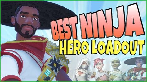 Best Ninja Hero Loadout Fortnite Save The World Youtube