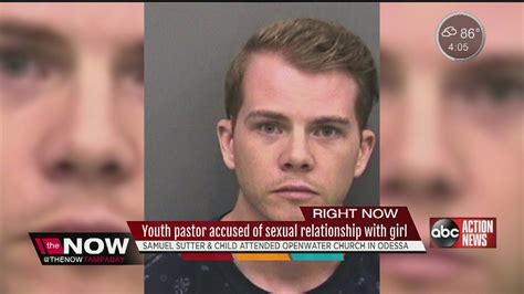 Odessa Youth Pastor Accused Of Sexual Relationship With Girl Youtube