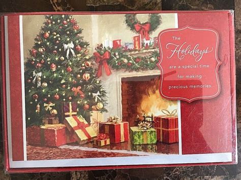 Home And Garden Boxed Cards Holidays Christmas 7 X 5 New 16 Cards