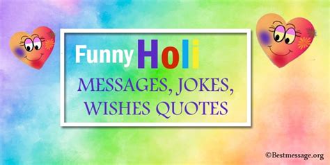 Funny Holi Messages 2024 Holi Jokes Wishes Quotes