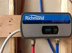 Richmond Tankless Water Heater Manual