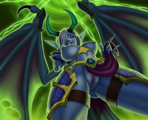 rule 34 1girls areolae breasts dreadlord jaina female female only heroes of the storm jaina