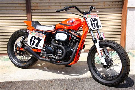 This sportster tracker just whom 1st place at the london international custom bike show amd championship event, and in january 2nd place of the amd international class in verona. Mercenary Garage: Sportster Flat Tracker