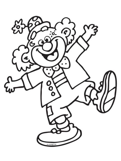 Click here to play coloriage carnaval. * Gekke clown! | cirque | Coloriage clown, Dessin clown et ...
