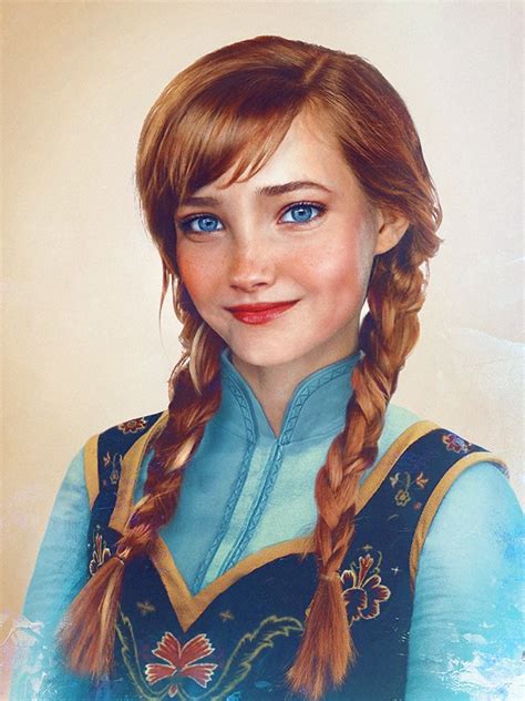 Anna In Real Life Disney Princess Fan Art Fanpop