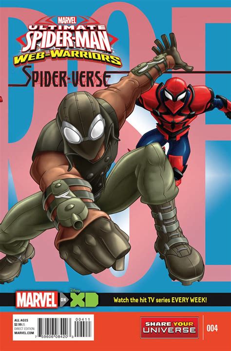 Marvel Universe Ultimate Spider Man Spider Verse 4 The Spider Verse